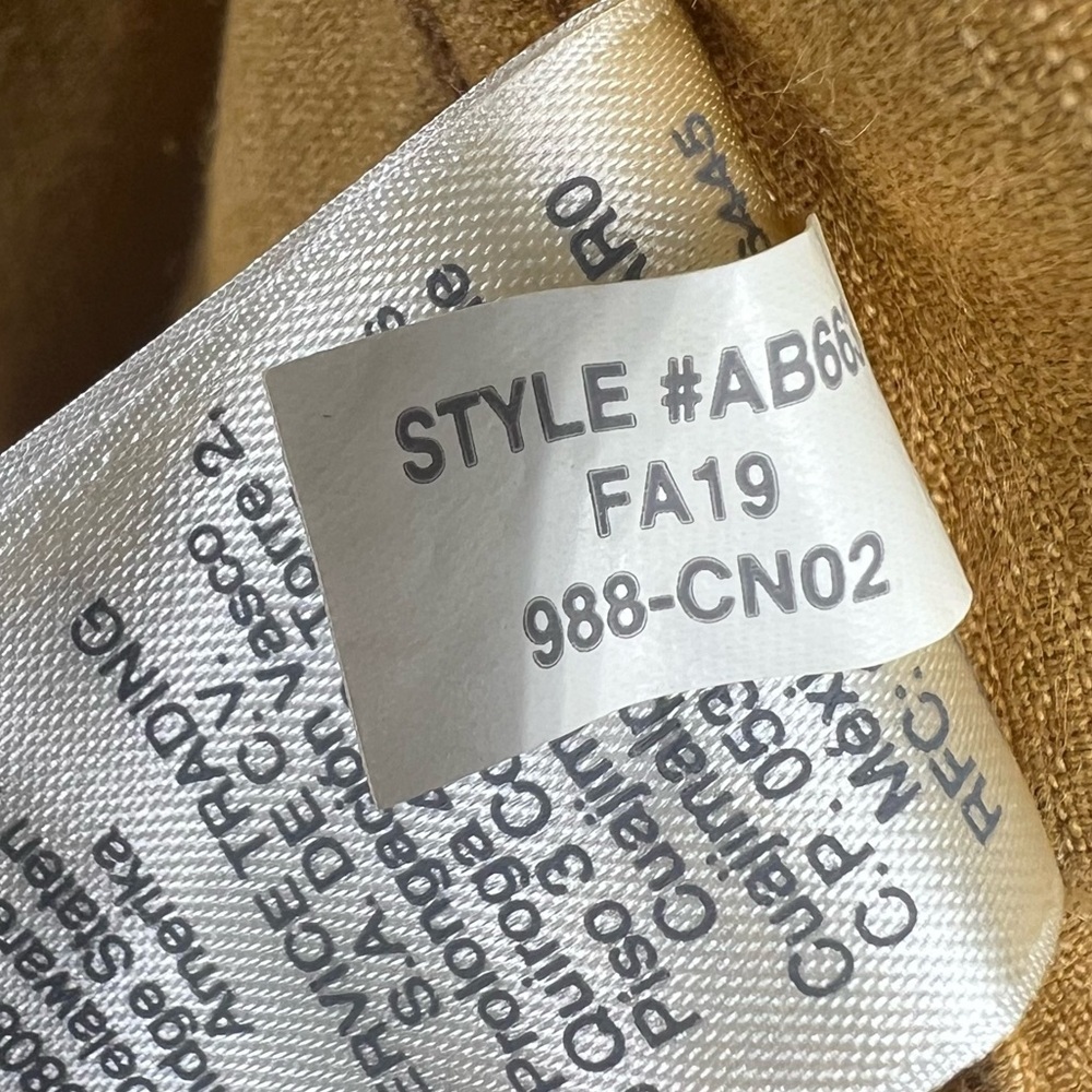 J.CREW Mustard Tan Corduroy Trucker Style Jacket Women's Medium - Picture 10 of 11